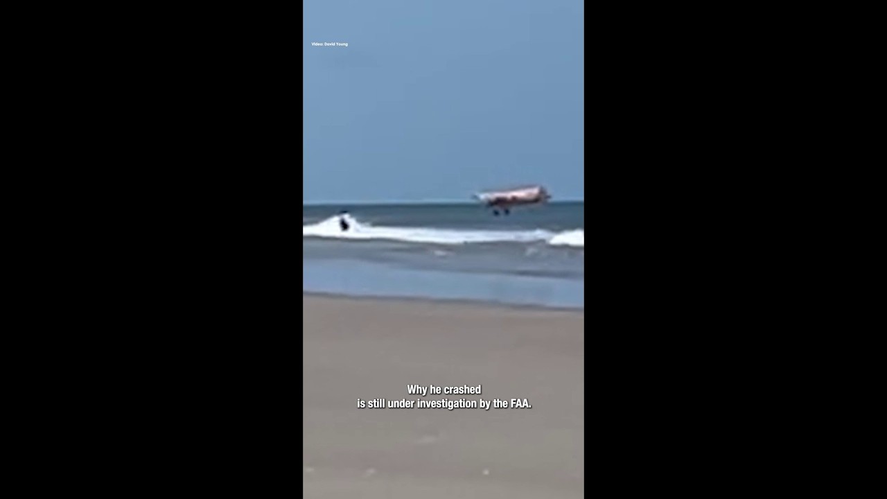 New Smyrna Beach lifeguard speaks after saving pilot in plane crash