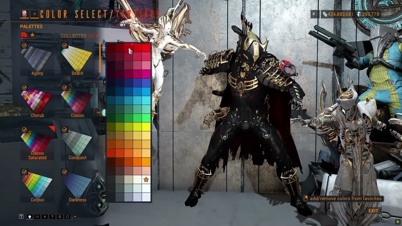 WARFRAME: Ash Prime Fashion Frame