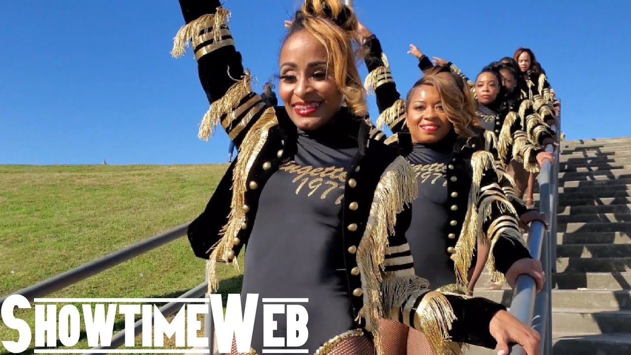 ASU Stingettes and Alumni Marching In - Turkey Day Classic 2019