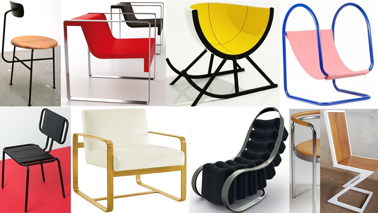 Modern metal leg chair design ideas 2