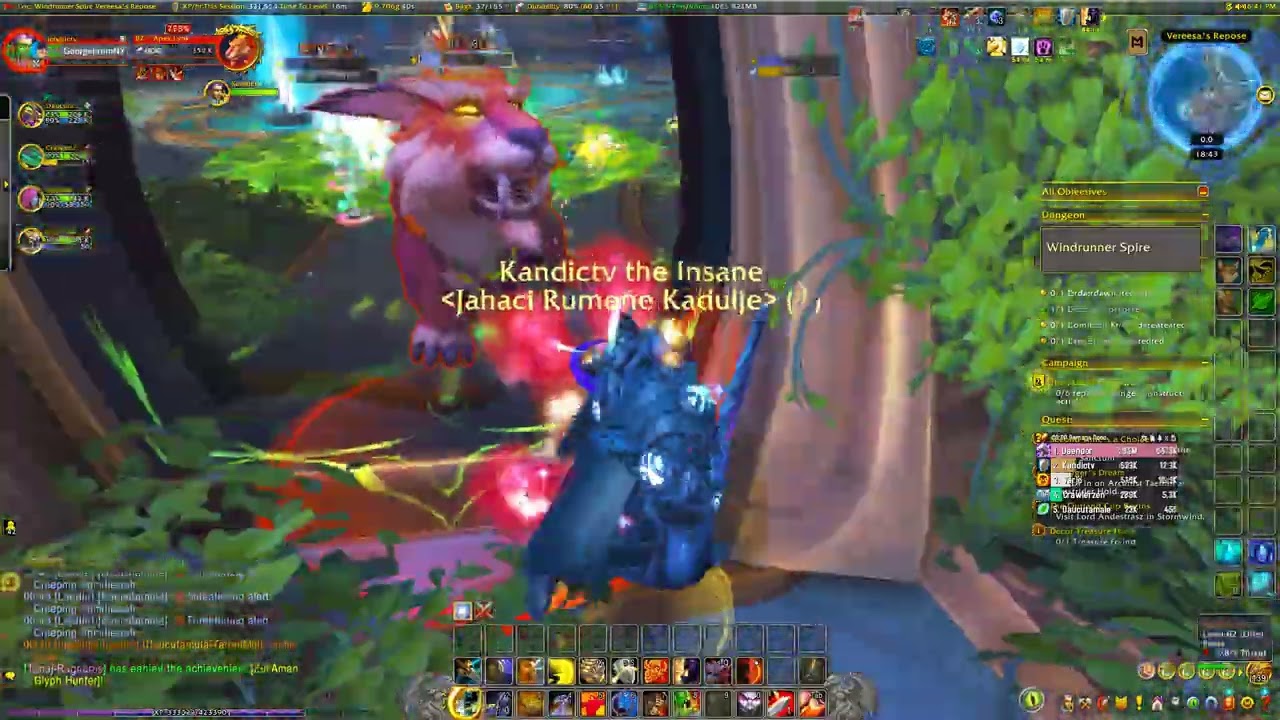Level 81-82 - Tanking Windrunner Spire