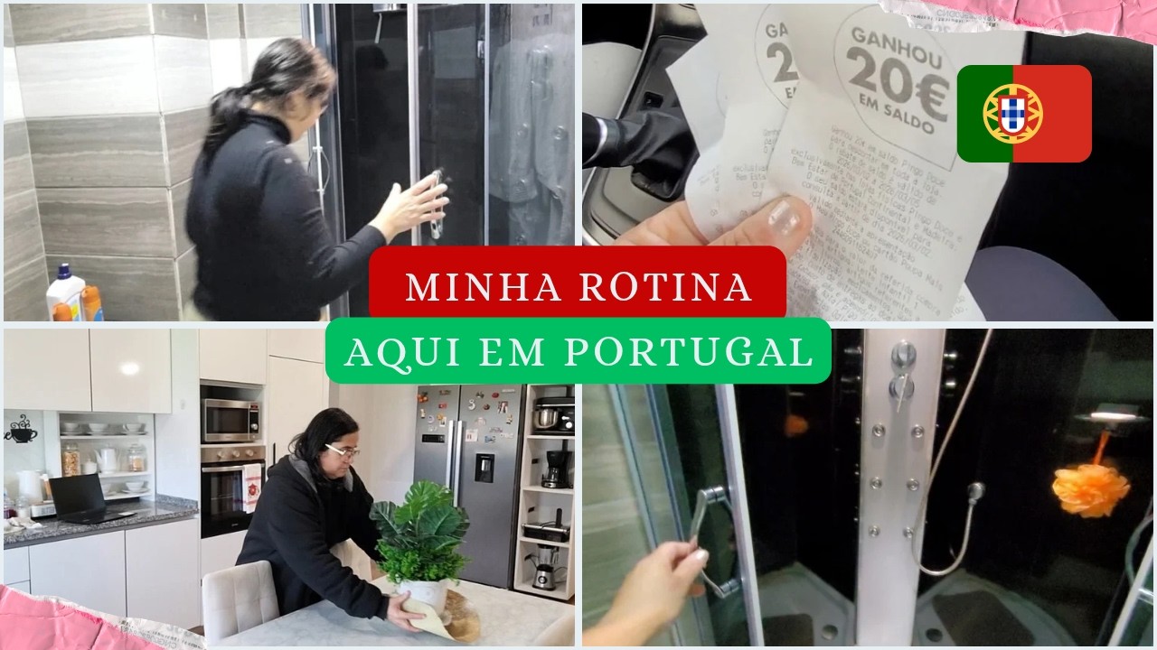 Método eficaz para limpeza de cabine de duche / Utilizei os cupons do Pingo Doce / Organização 🇧🇷 🇵🇹