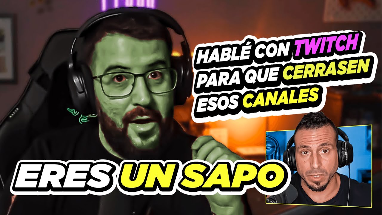 Alex el Sapo ARDIDO porque PREFIEREN ANIME a su 