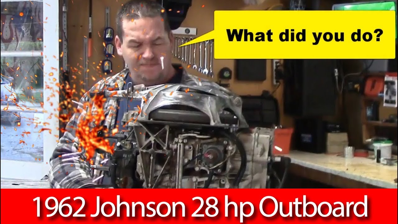1962 Johnson 28 hp Carb & Fuel Pump rebuild