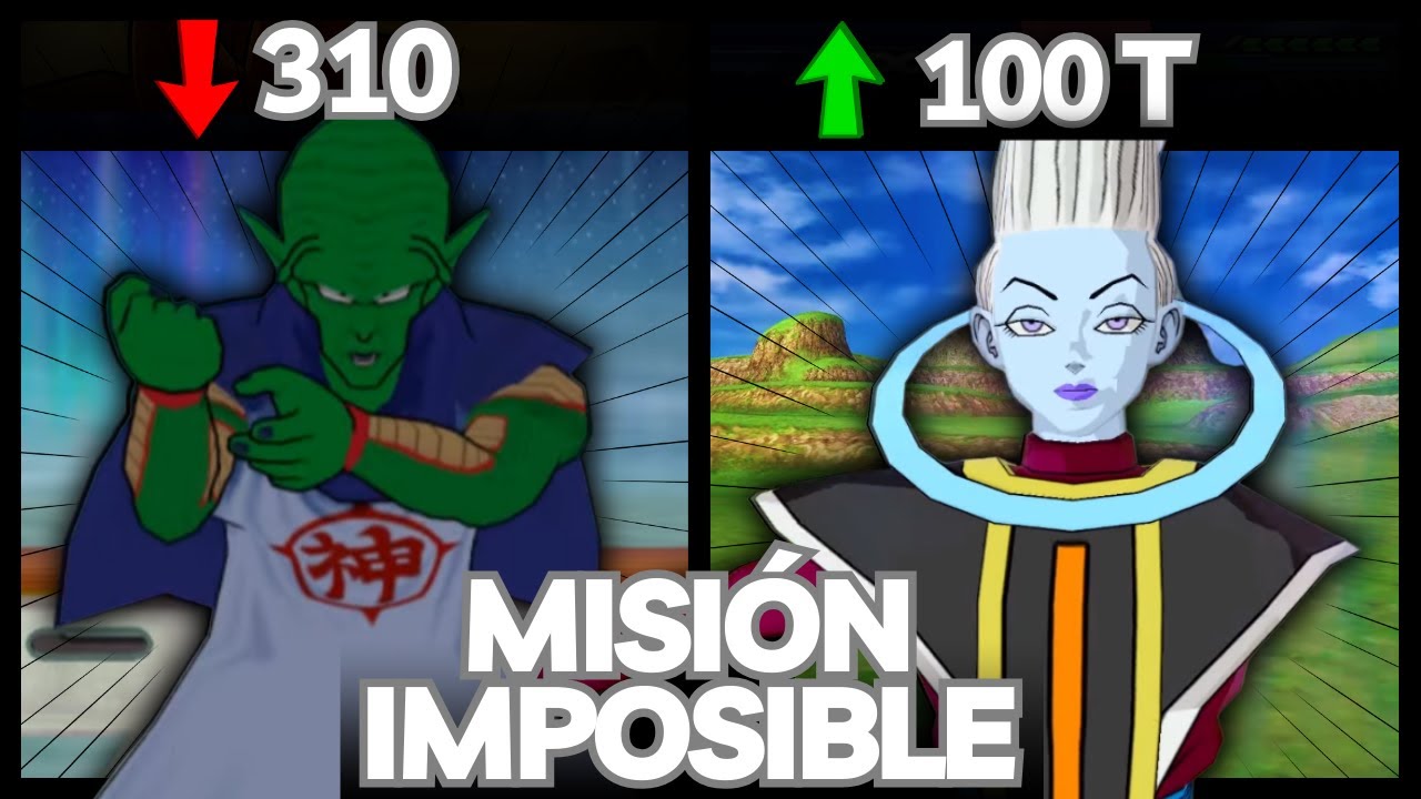 NIVELES DE PODER - DESAFÍO IMPOSIBLE KAMI-SAMA VS WISS 😱 | DRAGON BALL Z BUDOKAI TENKAICHI 3 ISO