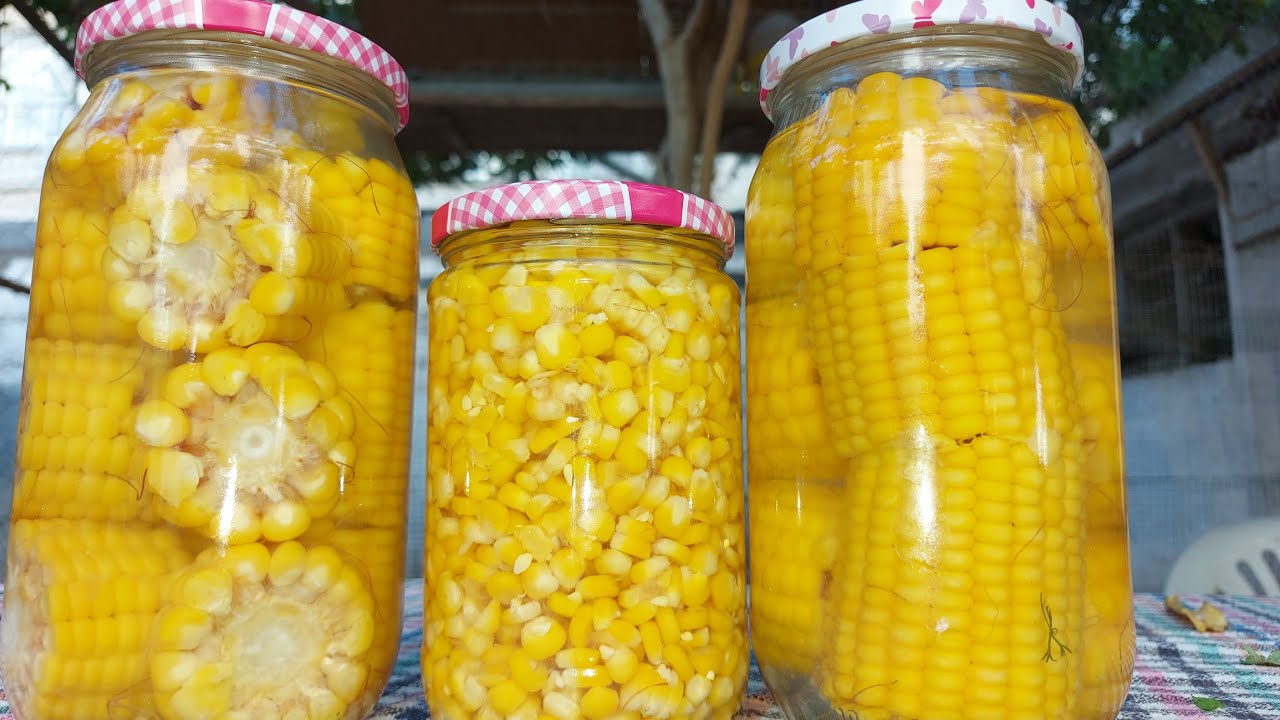 HOW TO MAKE CORN AND COOKED CORN