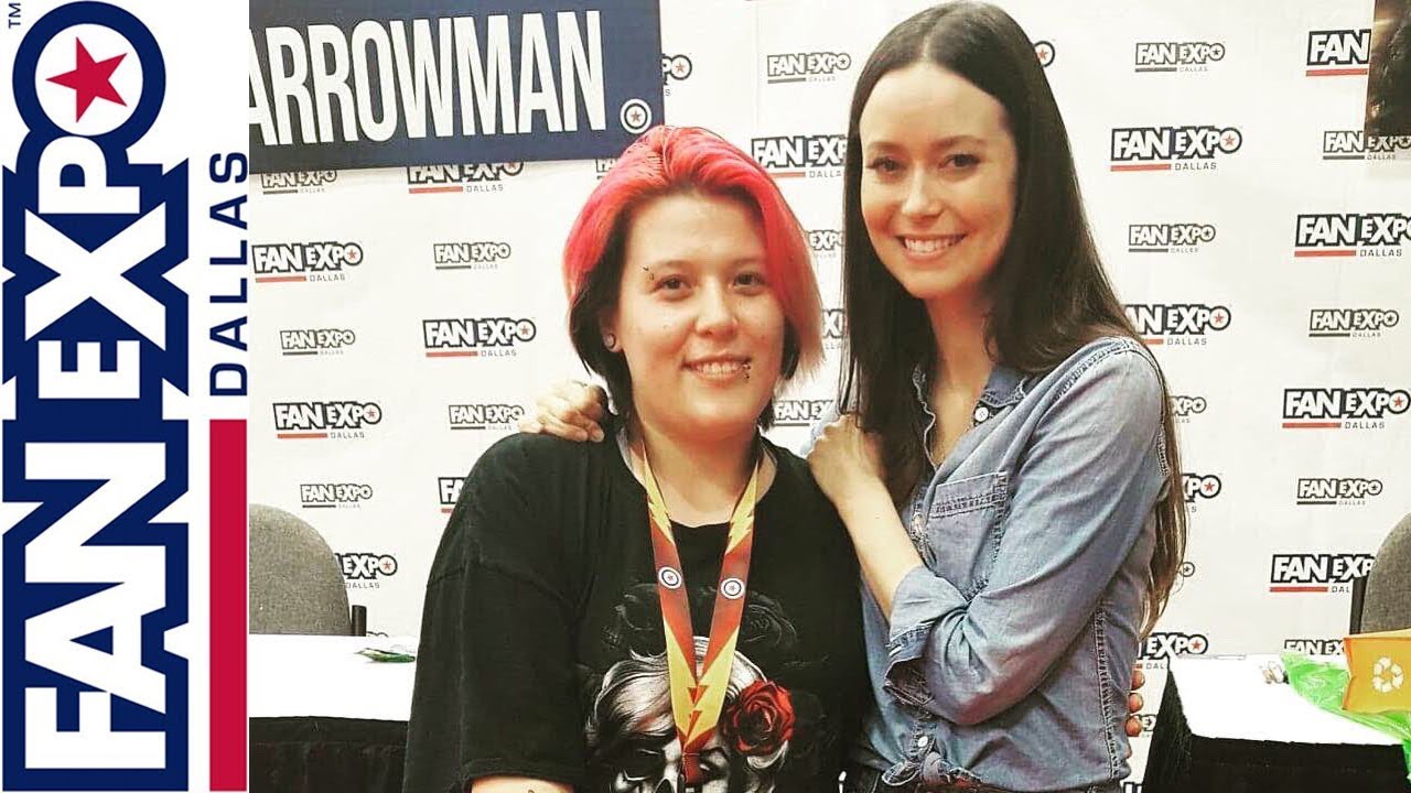 Summer Glau Emotional Meeting with Fan at Fan Expo Dallas 2019
