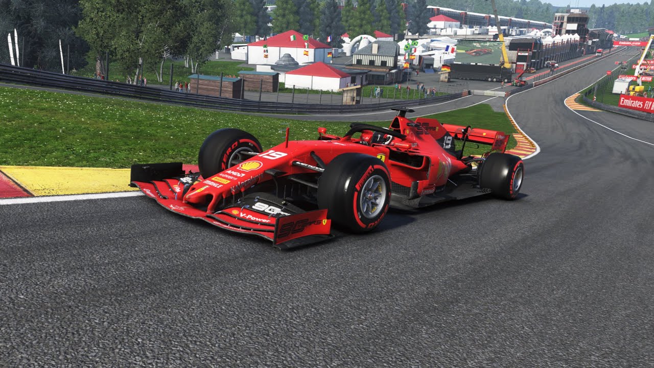 F1 2019_Ferrari SF90 at Circuit de Spa-Francorchamps