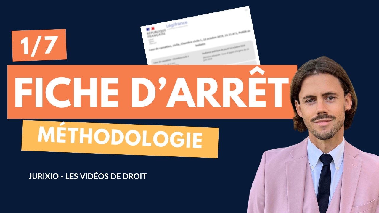 La méthodologie de la fiche d'arrêt (1/7) - Les étapes à respecter