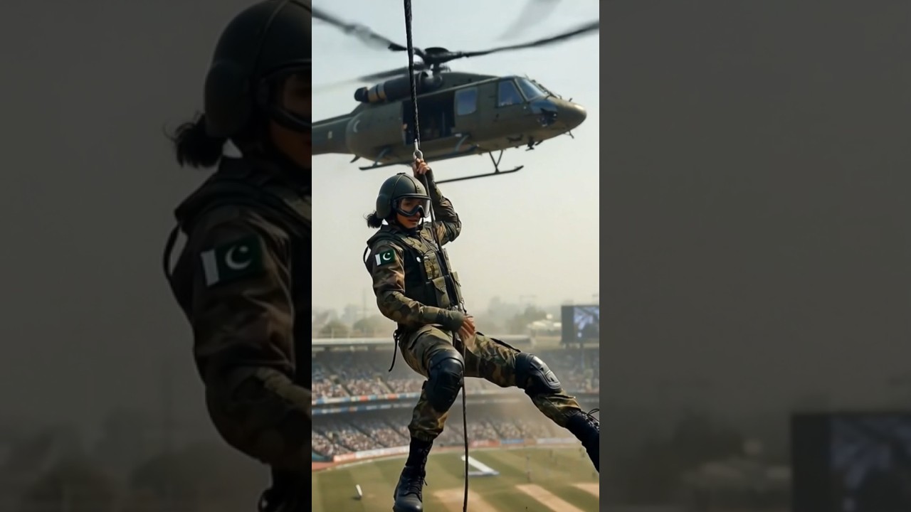 &ldquo;Brave Pakistan Army Officer Saves Players During Stadium Crisis | Heroic Action Story&rdquo;