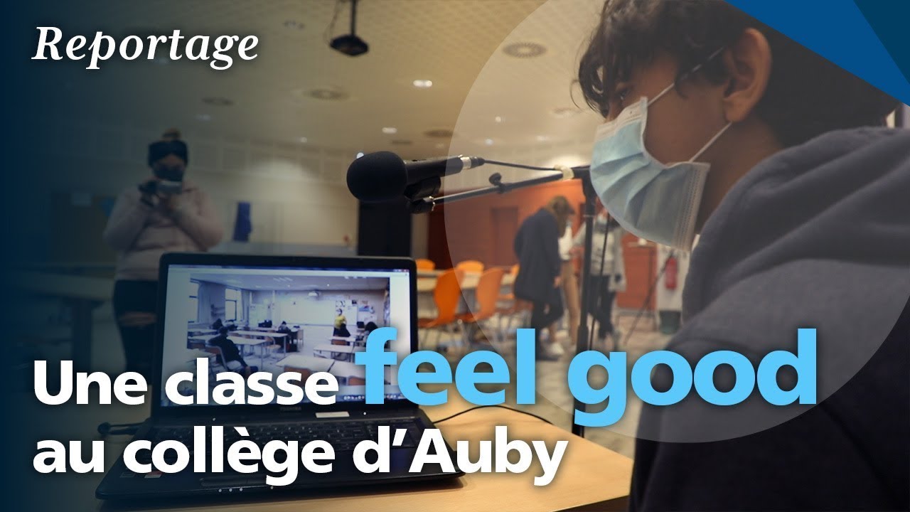 Une classe feel good au collège d'Auby