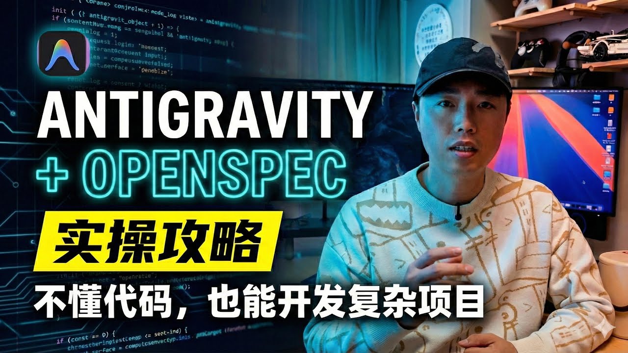 Antigravity + OpenSpec｜不懂代码，也能开发复杂项目