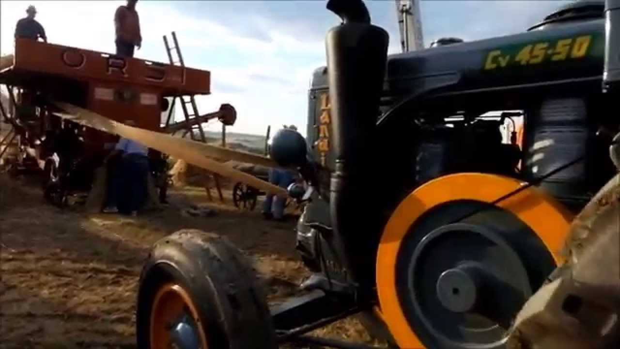 5a RIEVOCAZIONE STORICA DELLA TREBBIATURA - Castellaro di Senigallia 13luglio 2014