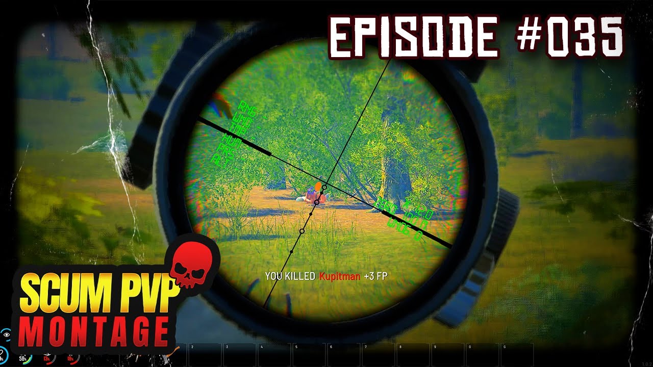 SCUM 1.0 - PVP KESİTLERİ #035 - SON KLAVYE #scum #scumpvp