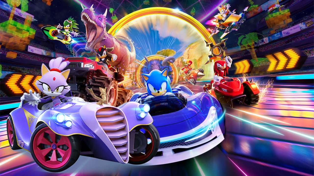 Sonic Racing crossworlds grand prix 1: coupe Donpa