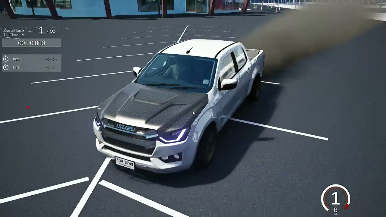 กระบะซิ่ง All new D-Max 2022 วิ่งคลอง 5 พิกัด 13.7 [ Assetto Corsa ]