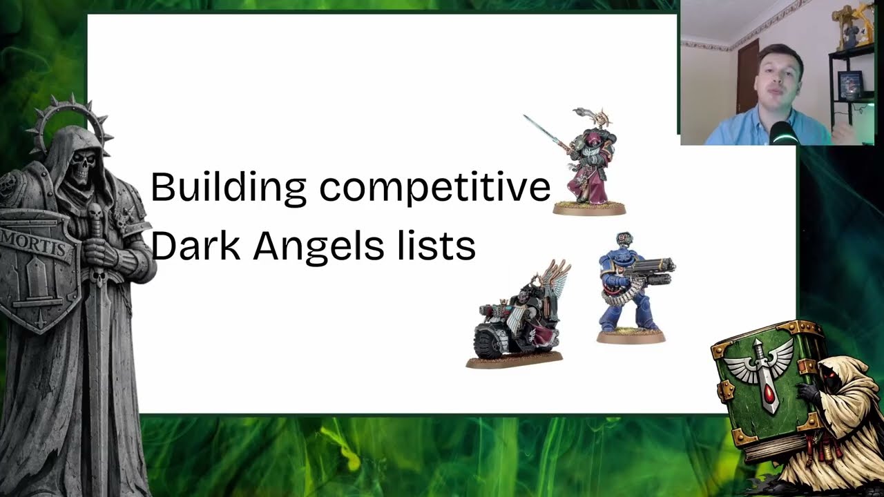 The Framework Competitive Dark Angels Players Use to Build Lists in 11th Edition