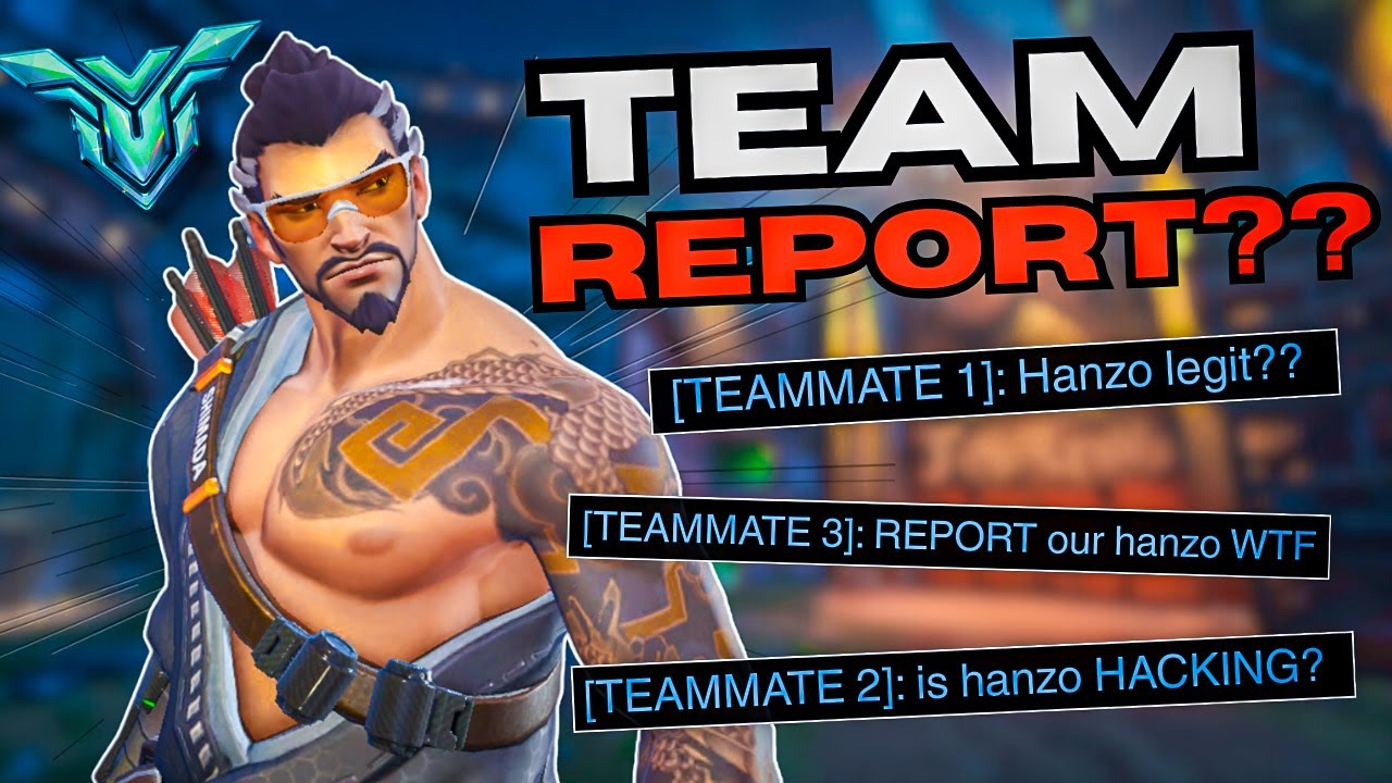 My Teammates Thought I Was Cheating - Overwatch 2