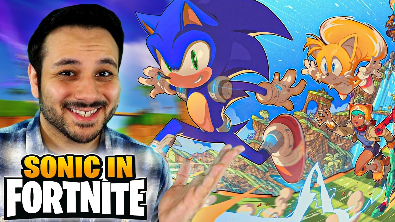 LET'S GET A VICTORY ROYALE - SONIC IN FORTNITE