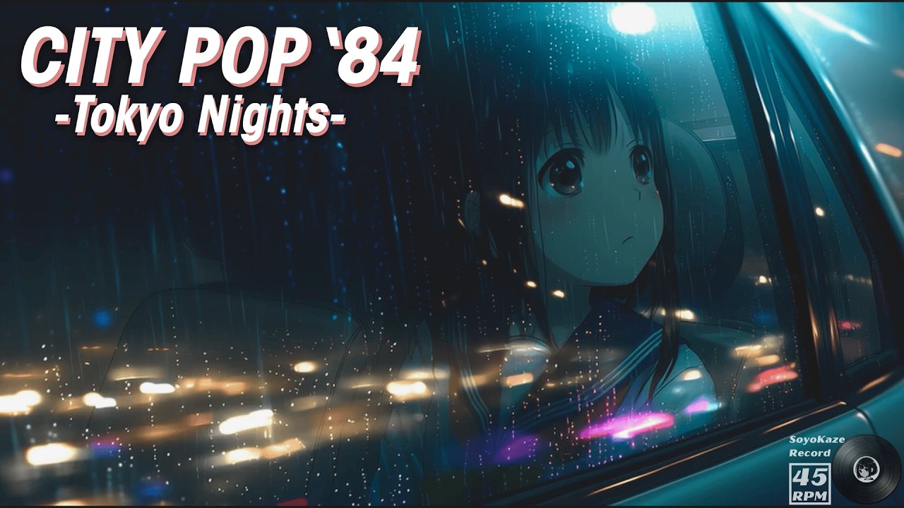 80s City Pop – Nights in Tokyo 【LIVE】