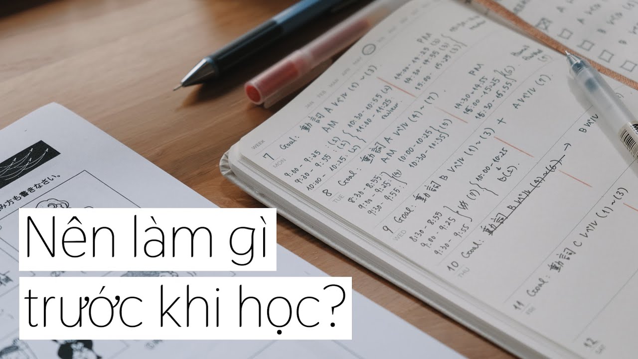 6 VIỆC NÊN LÀM TRƯỚC KHI HỌC | KIRA