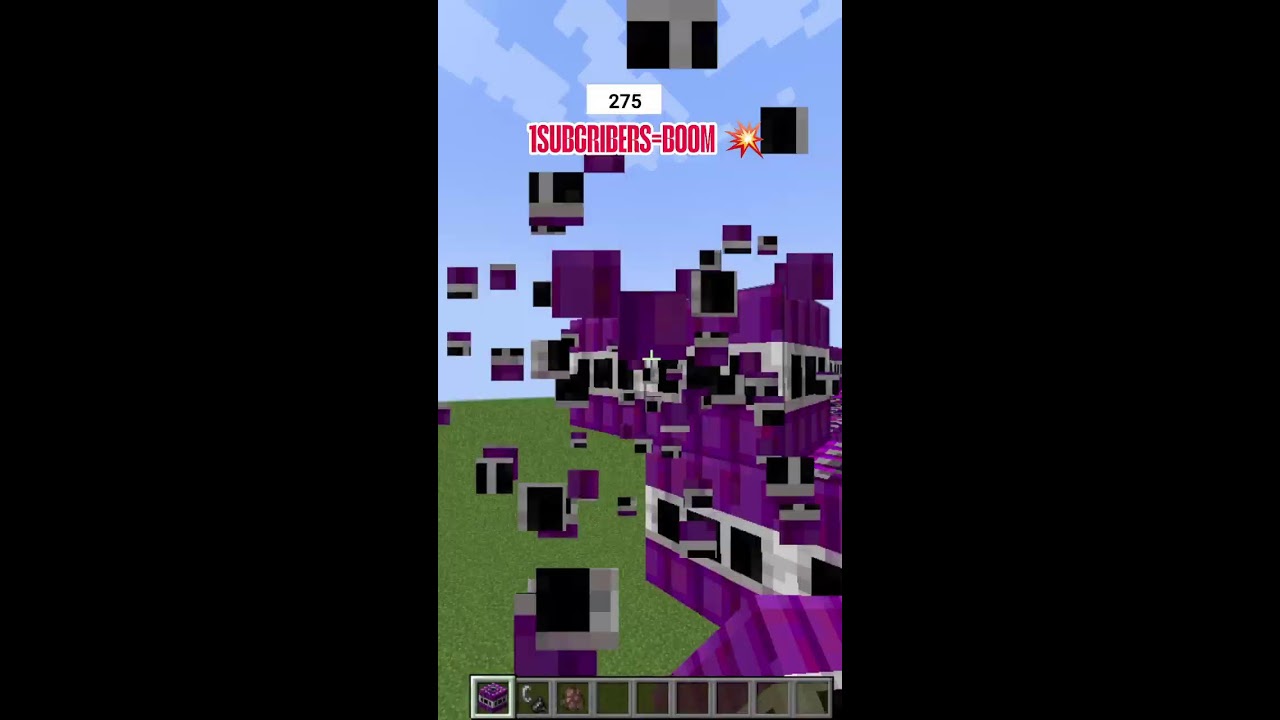 TNT EXPLOSION LIVE #minecraft #shorts