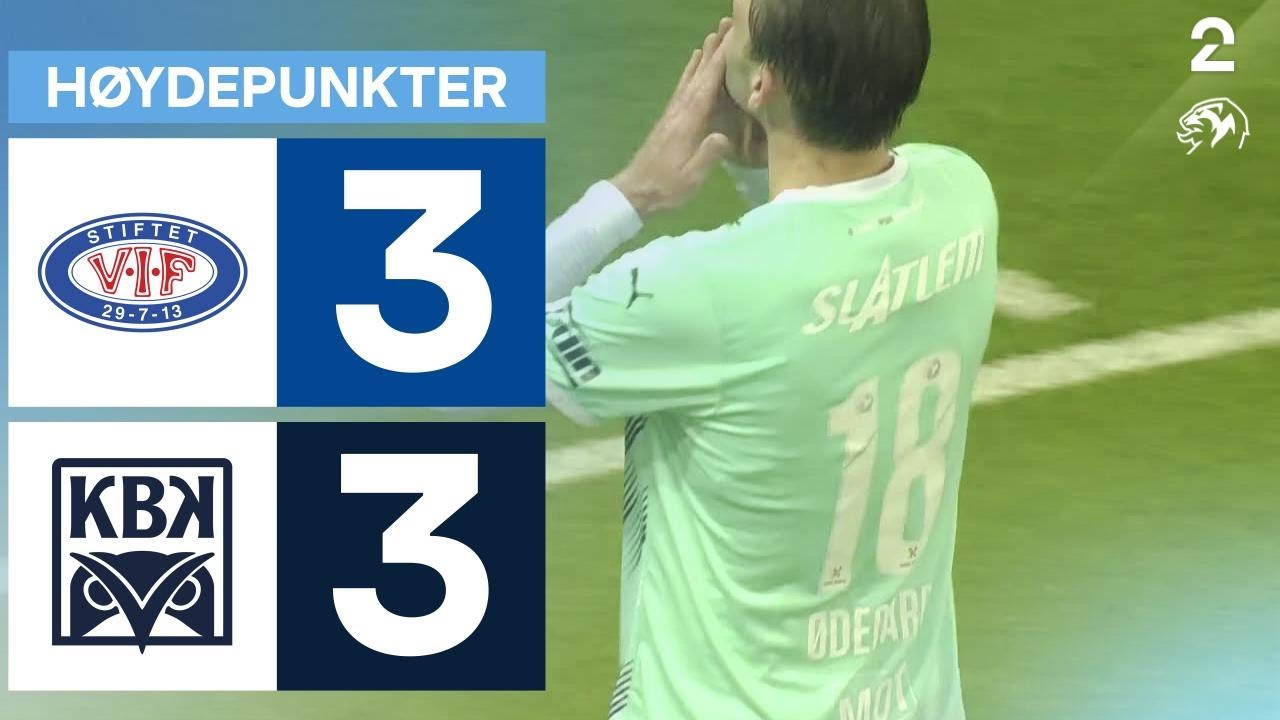 Vålerenga 3 - 3 Kristiansund BK - Høydepunkter