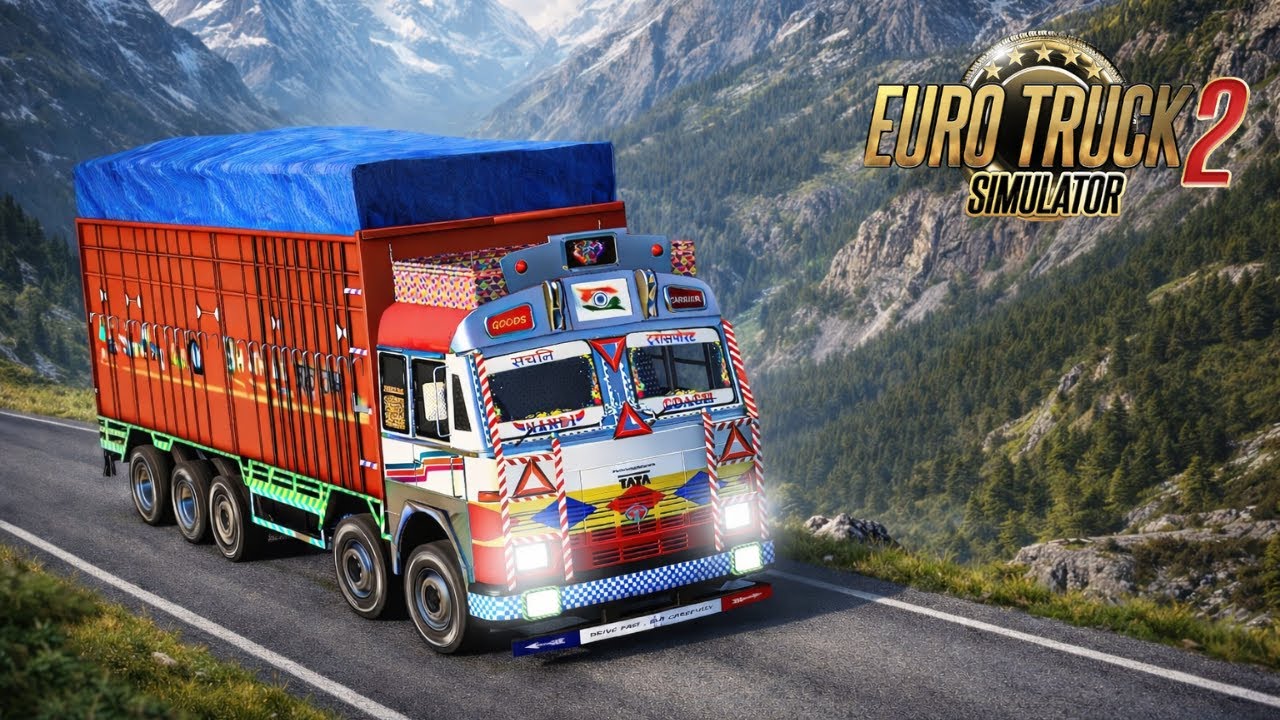 IMPOSSIBLE U-TURN with TATA 3718! | Dangerous Trucking Challenge 🚨🚧
