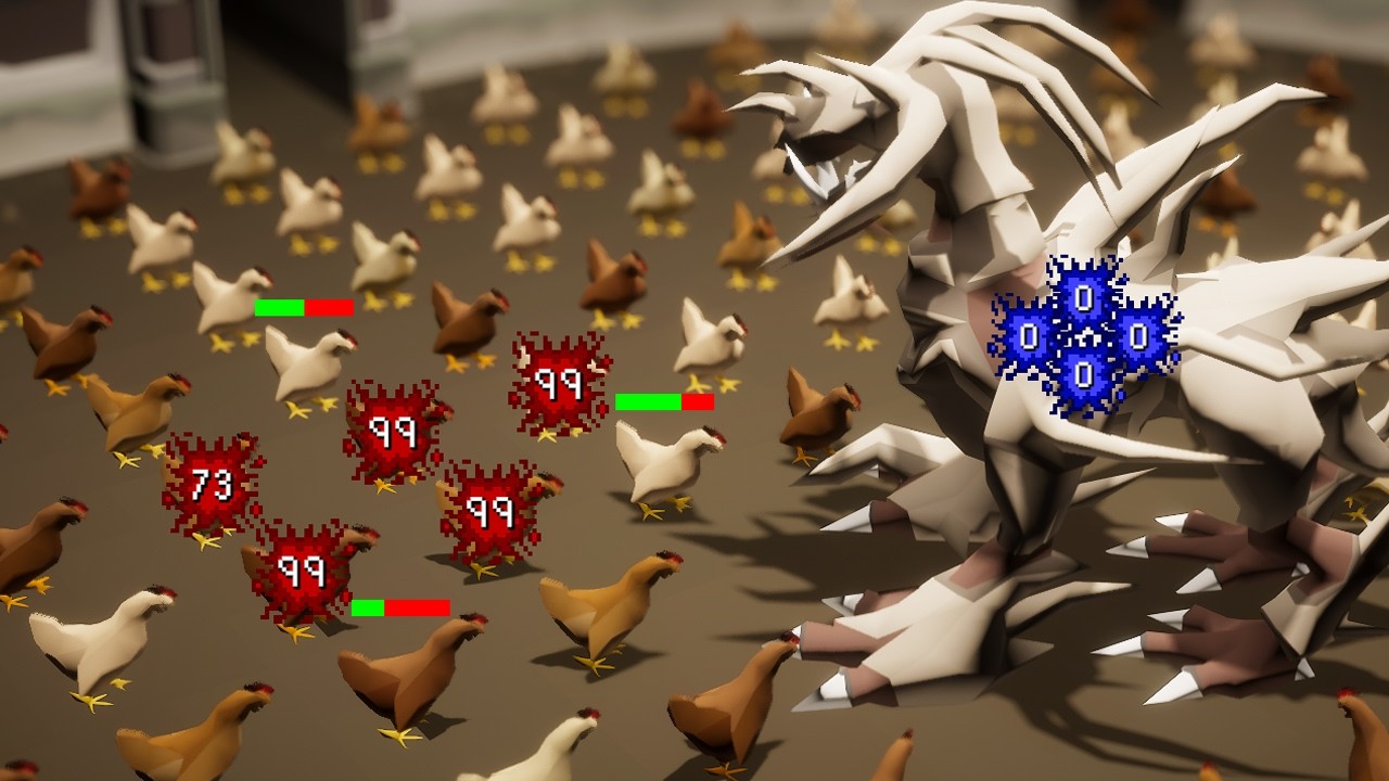 Смогут ли 100 000 цыплят победить Корпорационного Зверя? | Симуляция OSRS