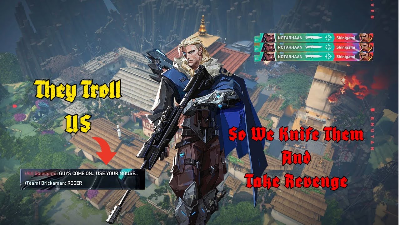 They Troll Us So We Knife Them And Take Revenge | Valorant 