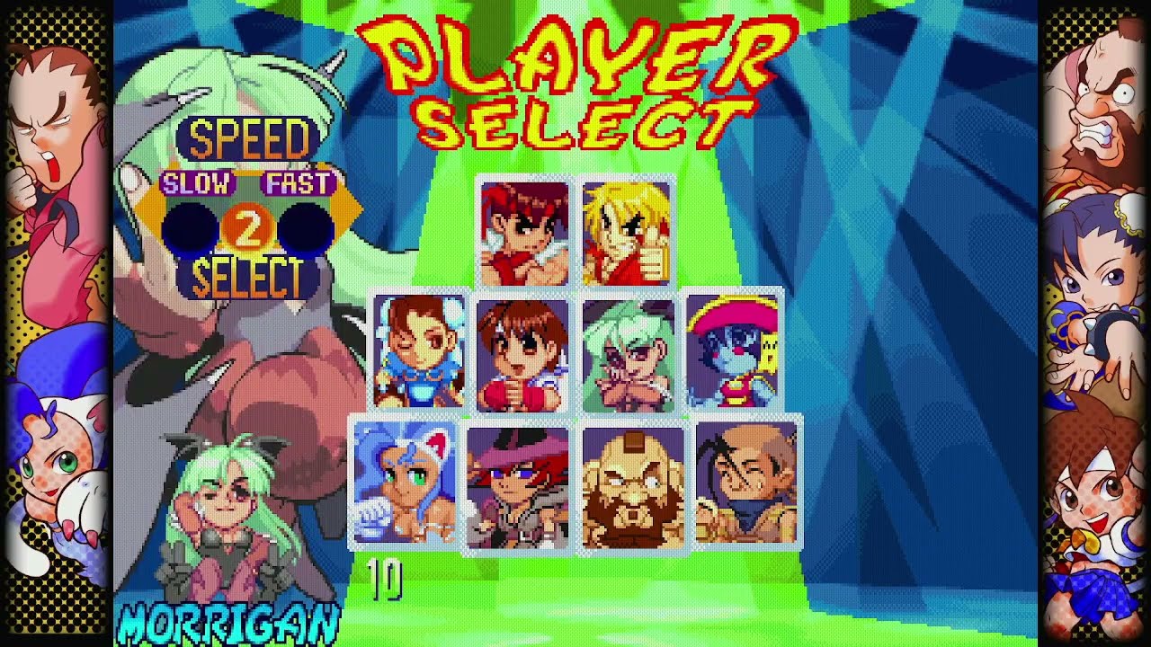 Pocket Fighter (Gem Fighter) | Morrigan Aensland (Arcade Run Summary) 🦇