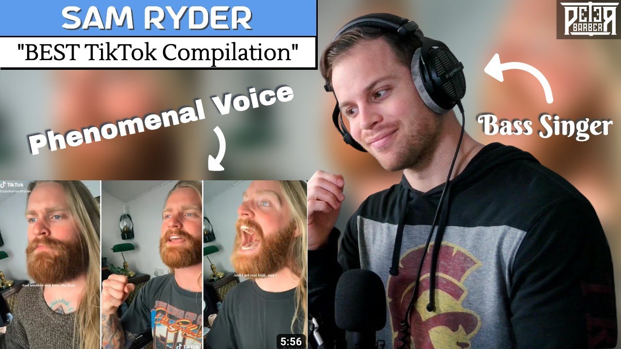 Bass Singer FIRST-TIME REACTION & ANALYSIS - Sam Ryder | Best TikTok Compilation