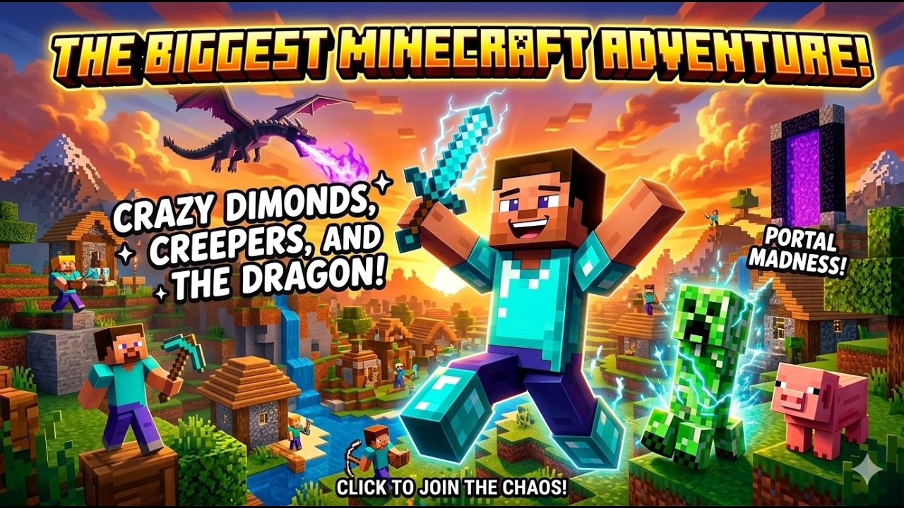 The Minecraft Adventure | Play minecraft with F_G Gamer