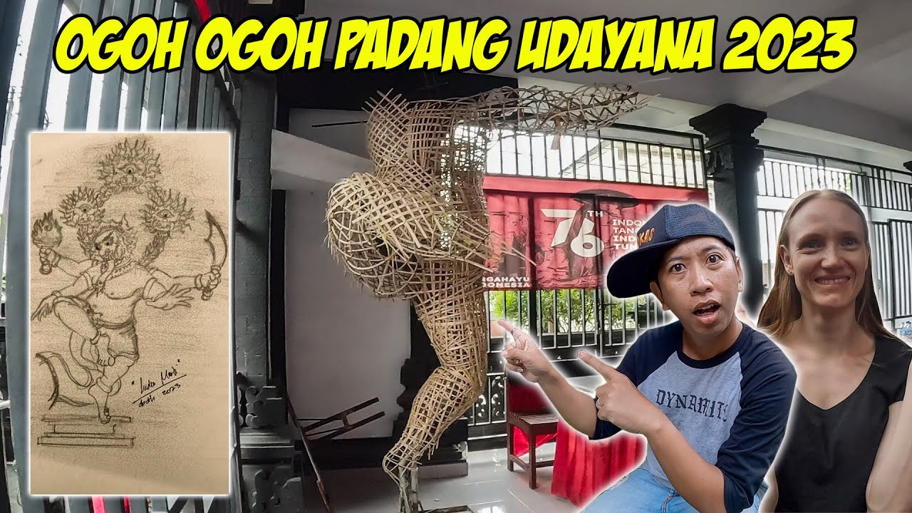 LIAT OGOH OGOH BANJAR PADANG UDAYANA BARU PROSES BANYAK ANAK ANAK!!