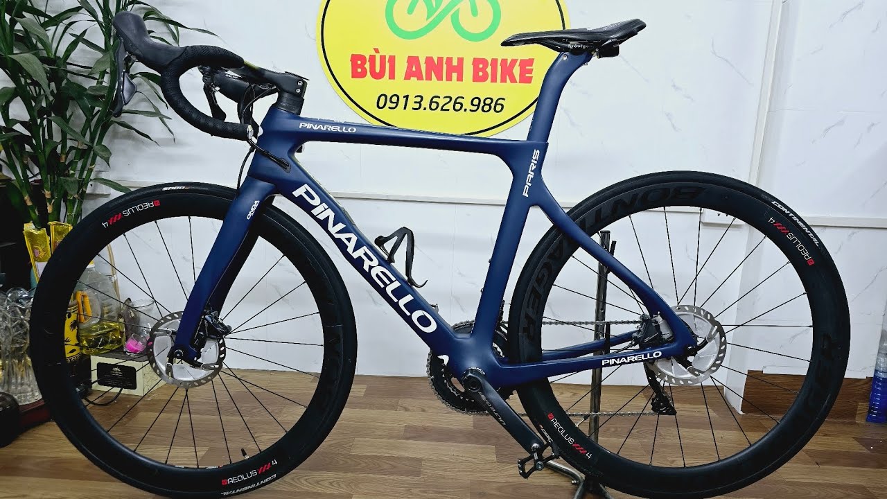(ĐÃ COC)PINARELLO PARIS UCI chính hãng khung vành CARBON gr 8020 2x11 CỐI NỔ s 49-51 ĐT:0913626986