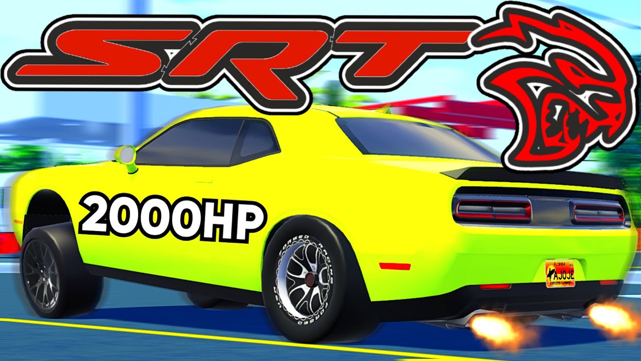 Ролевая игра Roblox — превращаю своего HELLCAT в демона дрэг-рейсинга