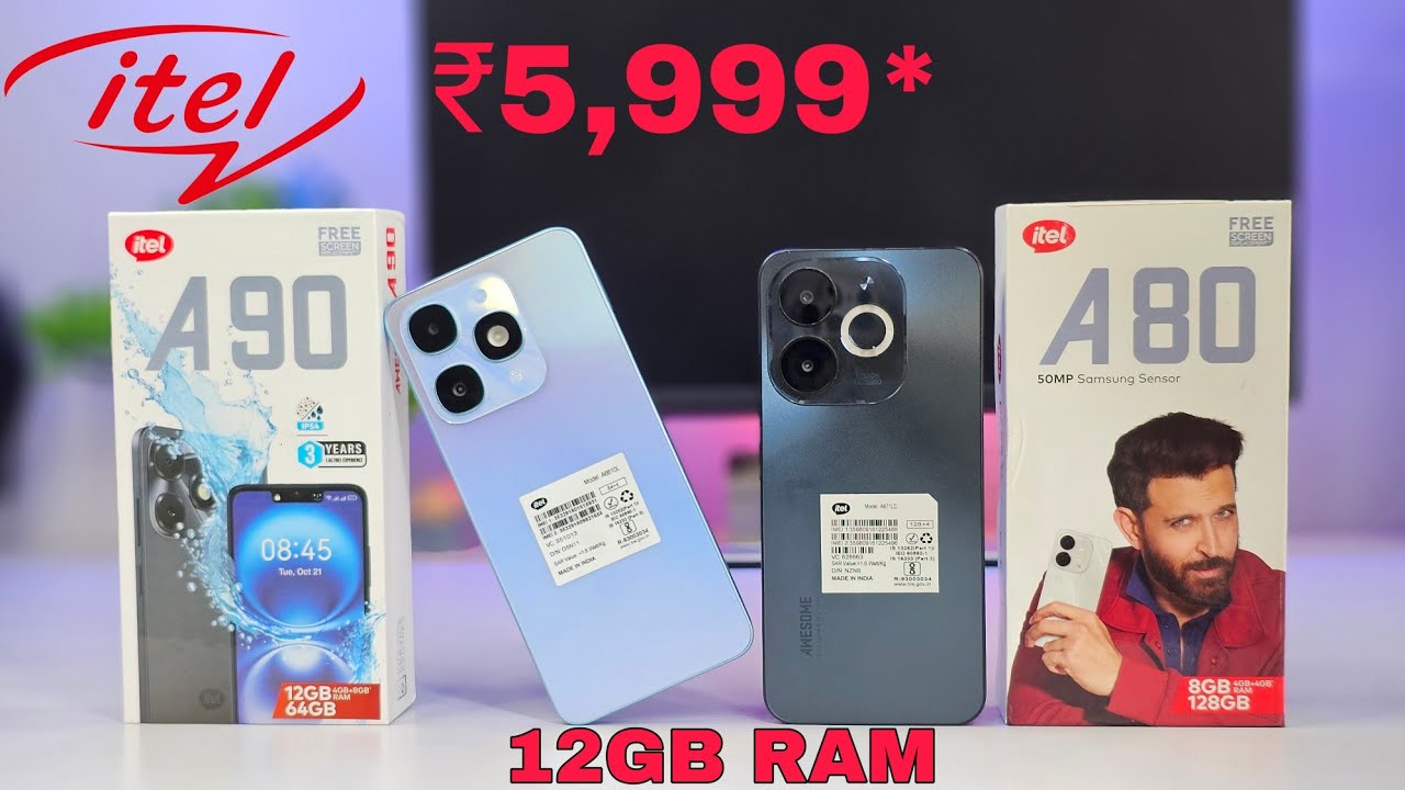 itel के सस्ते स्मार्टफोन ! Itel A90 or A80 Which One To Buy