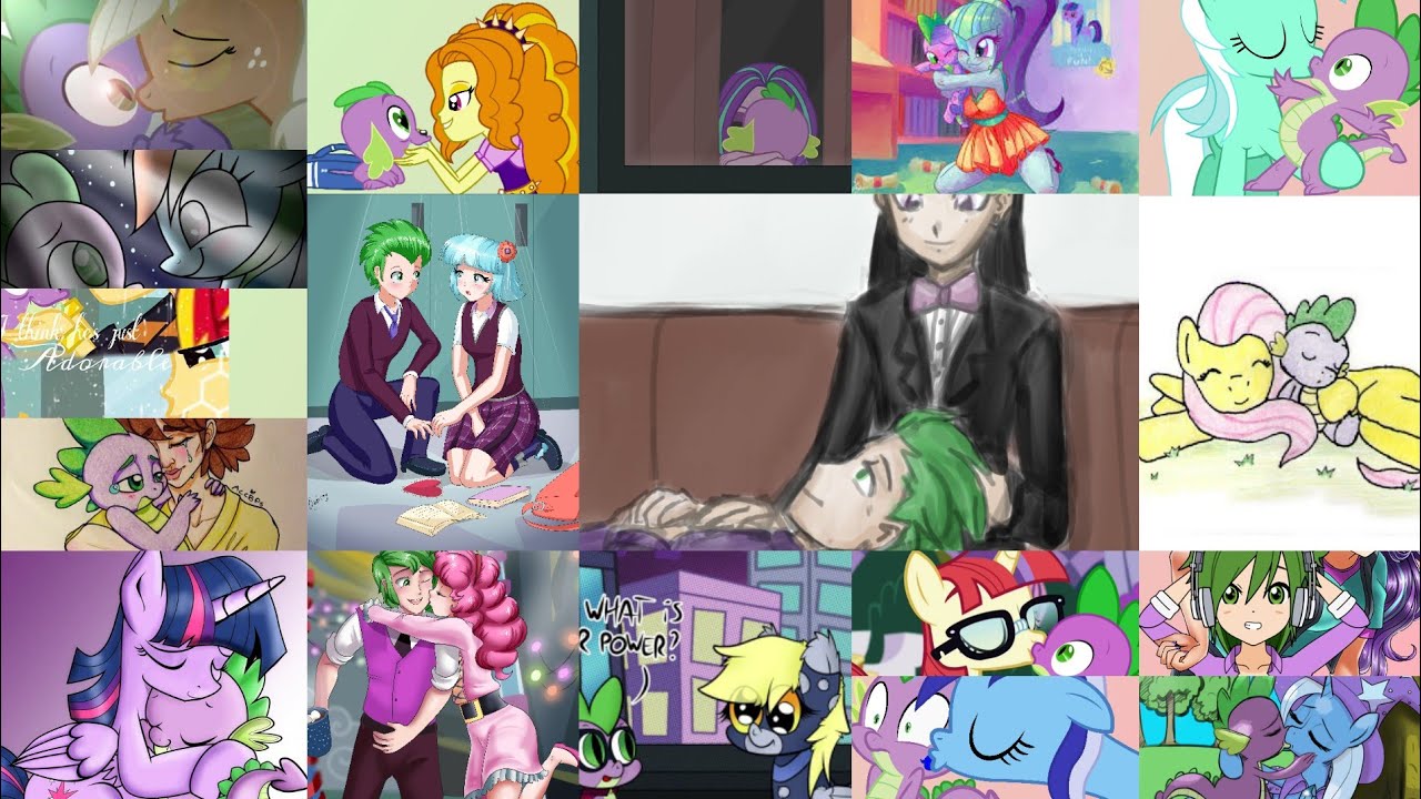 MLP Spike X Harem (Gold)