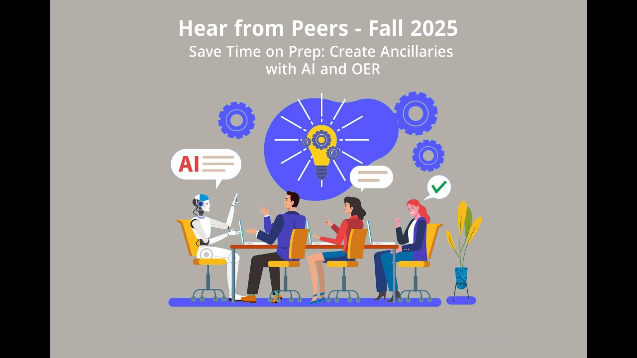 Save Time on Prep: Create Ancillaries with AI and OER