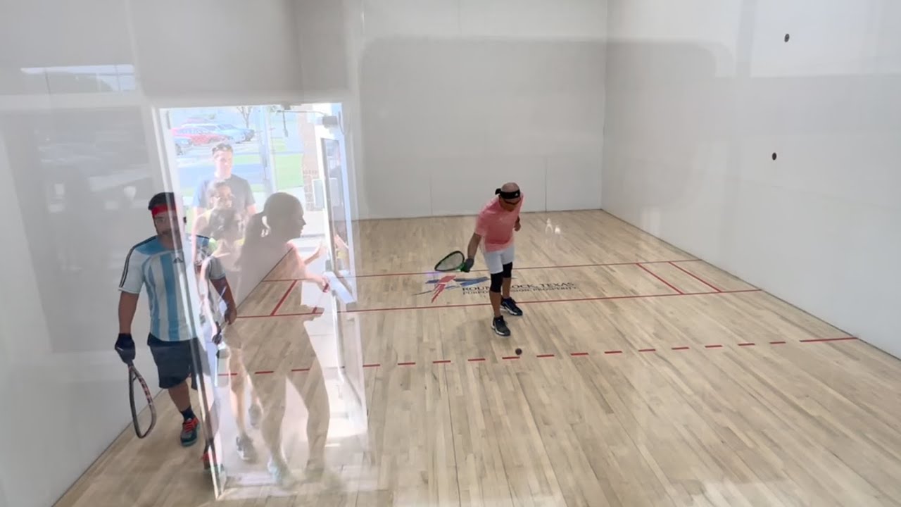 08.07.24 2/4 Amir vs. Alex W. Singles racquetball at Clay Madsen Round Rock TX.