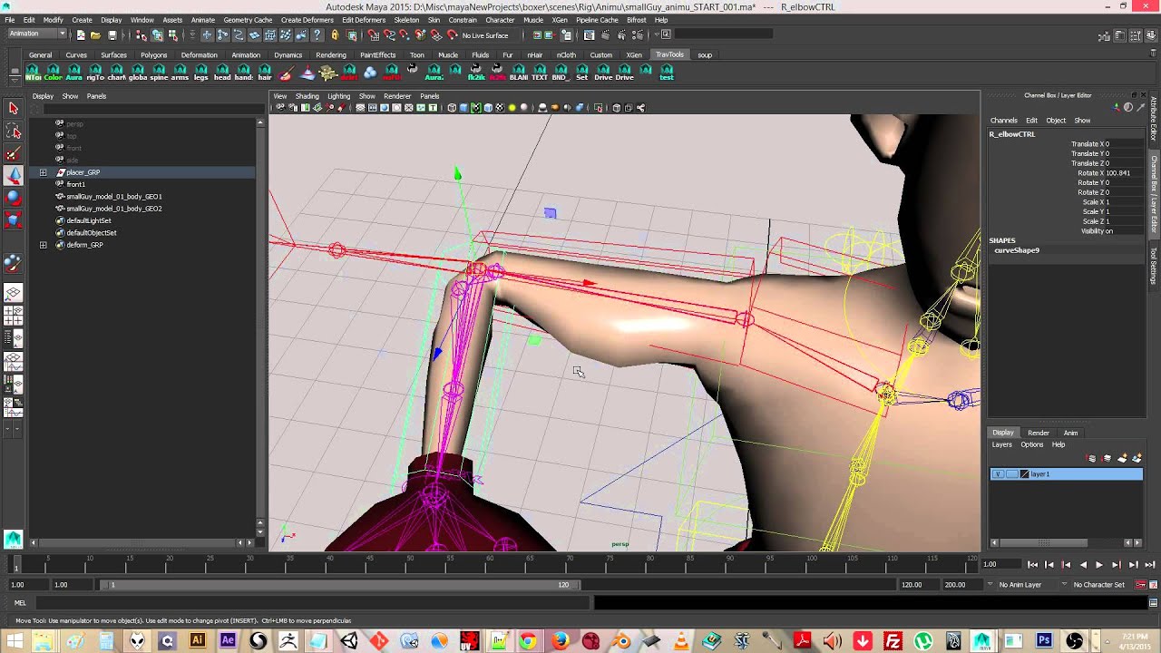Corrective Blendshape tutorial