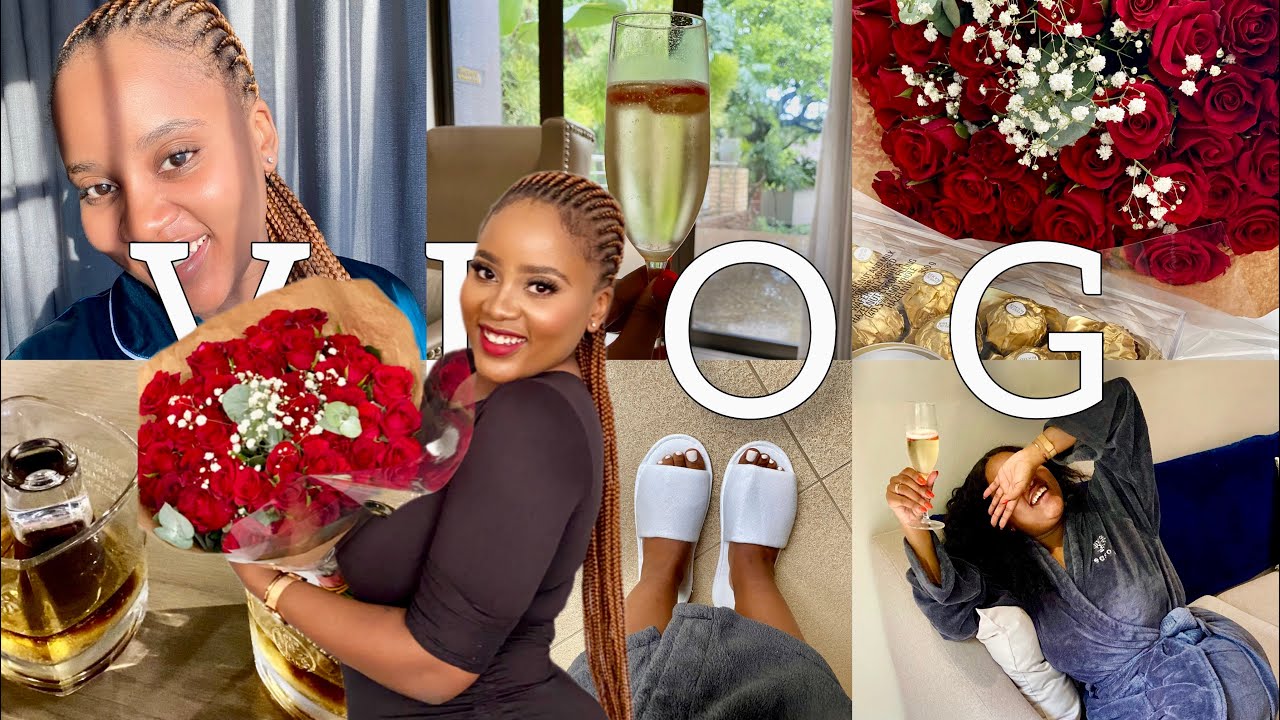 VLOG: Spa day | Celebrating wins | New Hairstyle | Valentine’s Day & More | South African YouTuber