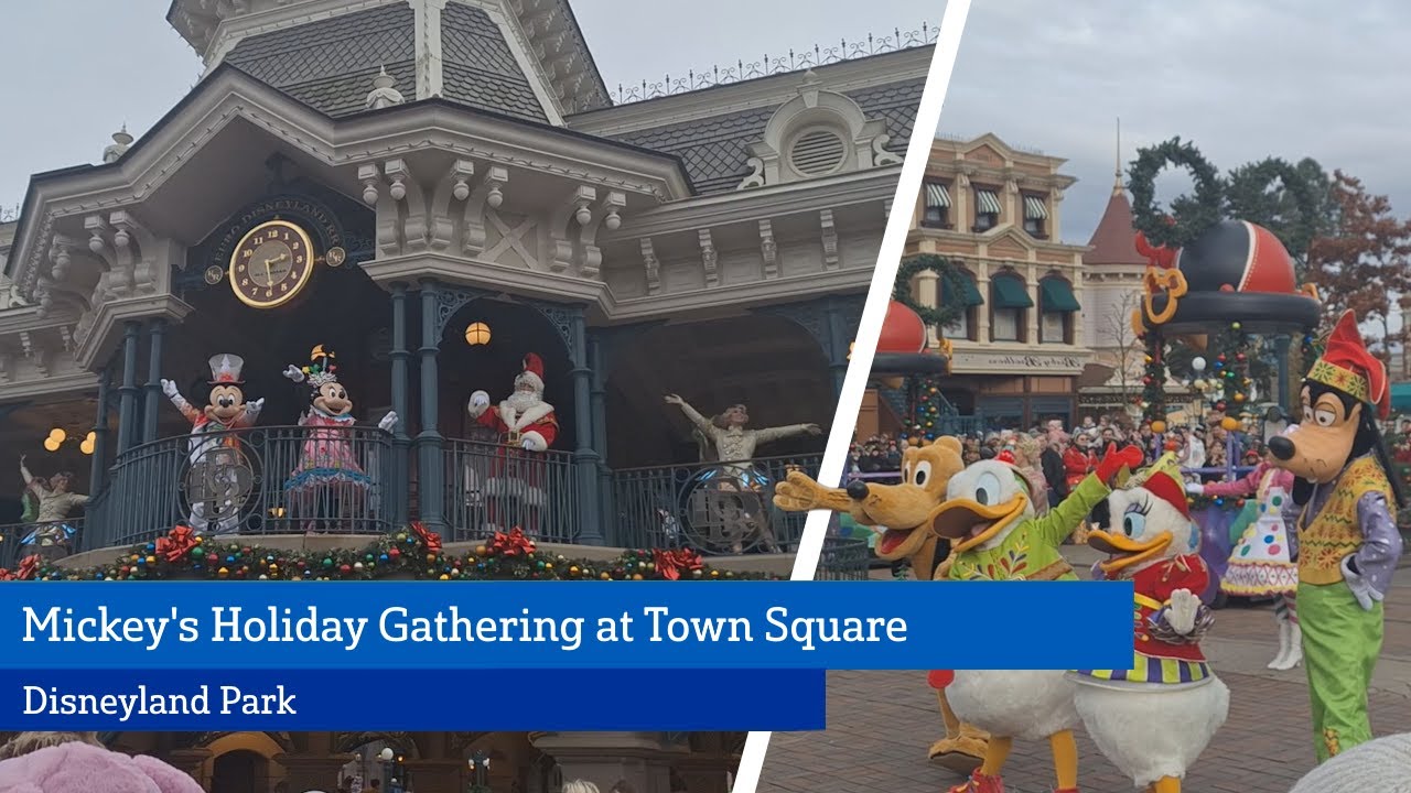 Mickey's Holiday Gathering 2024 - 'Disney Enchanted Christmas' - Disneyland Paris