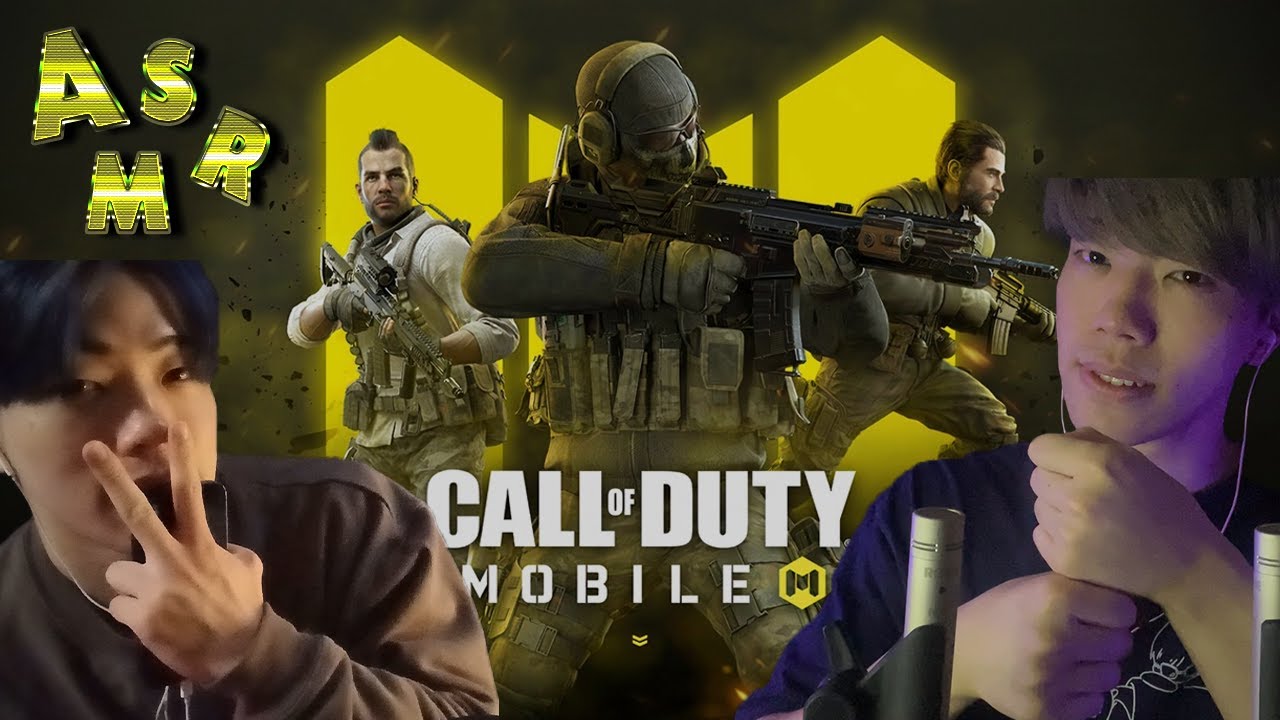 ｟АСМР｠Играю, используя только мауф саундс🎮 (COD Mobile）