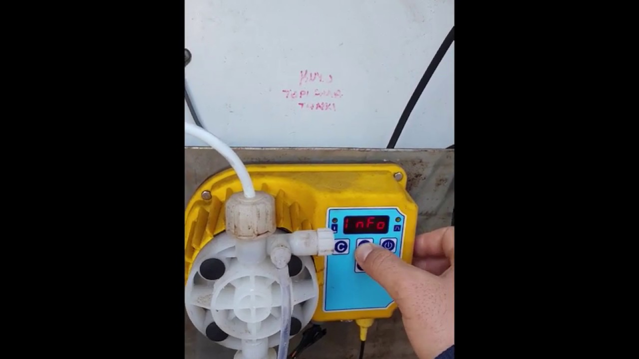 antech dozaj pompası kullanımı  | ORP kontrollü