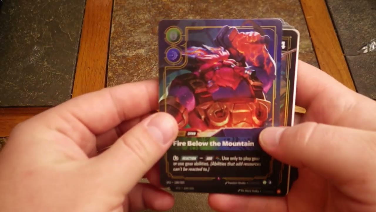 RiftBound SpiritForged Boosterpacks opening 3