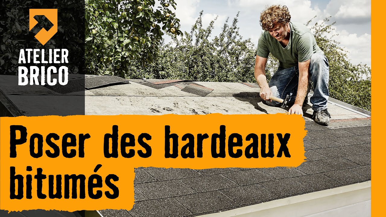 Atelier brico HORNBACH - Poser des bardeaux bitum&eacute;s