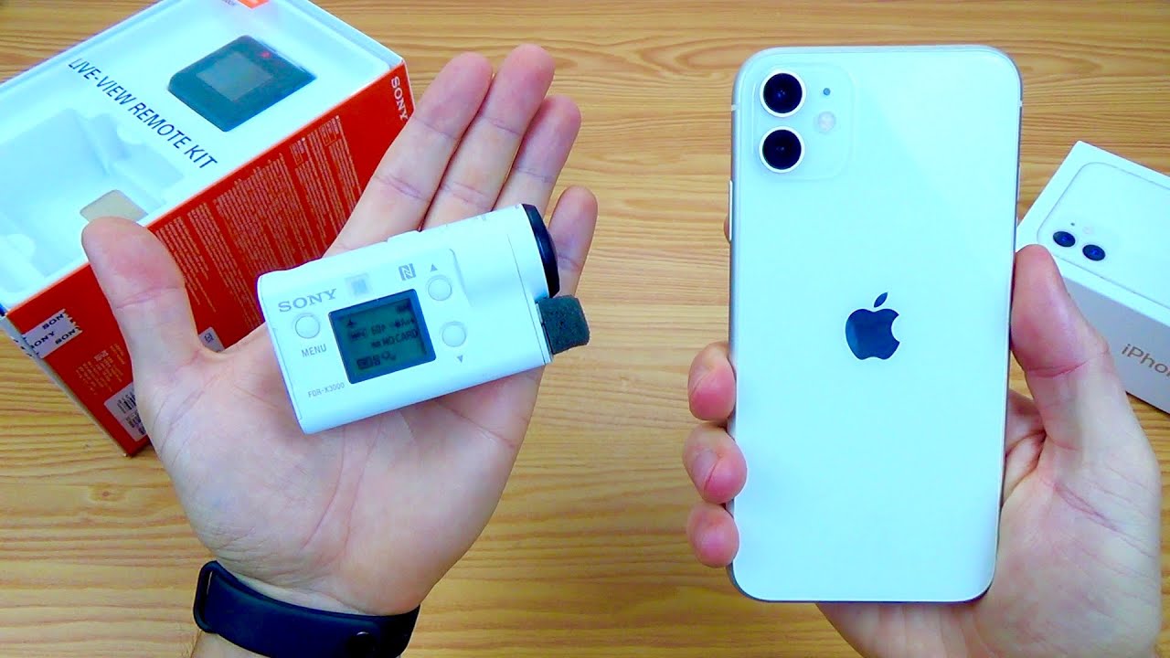 iPHONE ● vs ● SONY X3000