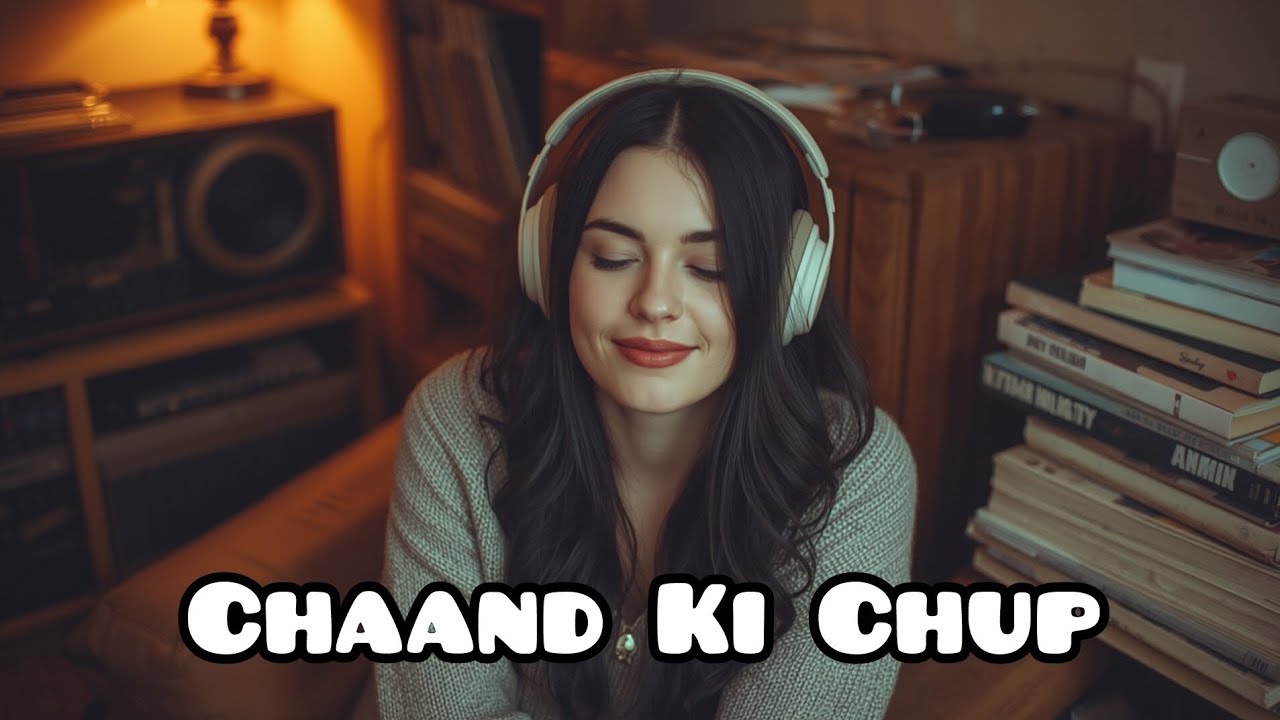 Chaand Ki Chup | Hindi Lofi Song | Romantic Night Vibes | Relaxing Chill Music
