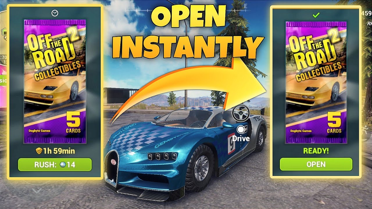 Unlock All Card Packs Instantly For Free! Without Paying Platinum | Off The Road 2 Android Game Play